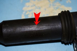 Трещина в катушке зажигания